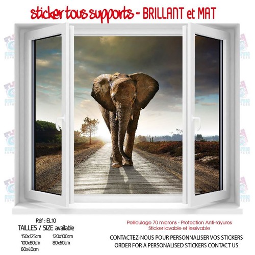 Sticker trompe oeil fenetre - sticker,