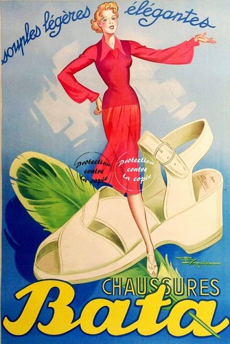 Bata chaussures rf7 - chaussures, poster