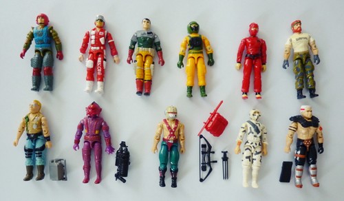 Lot figurines i joe - 11, g.i.