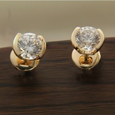 Boucles d'oreilles à tige en