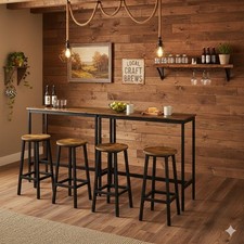 Lot de 4 tabourets de bar