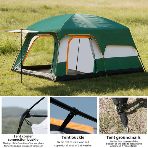Tente camping personnes - tente, 2-4