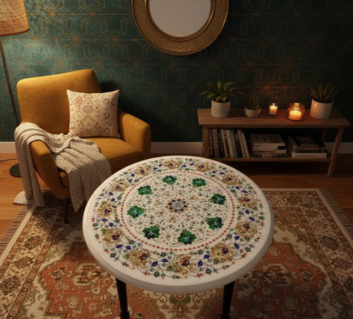 Table marbre style - en,