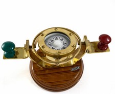 Bateau Boussole en Bois