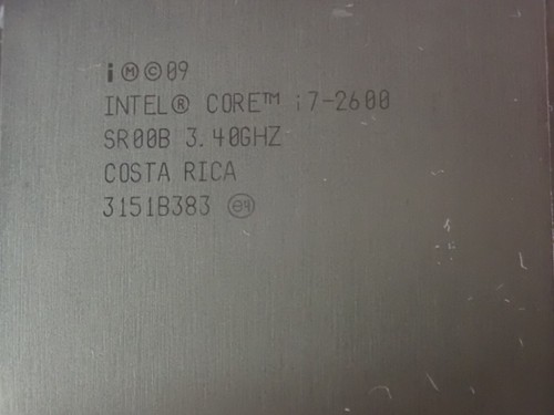 Intel core 2600 sr00b - intel, i7-2600