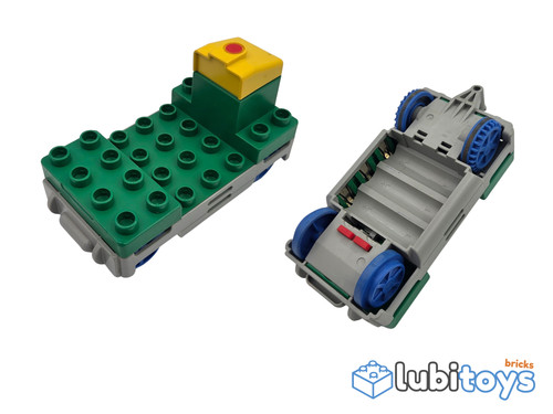 Lego train duplo vert chemin - train,