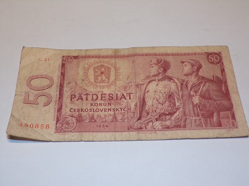Czechoslovakia billet korun - billet, 50