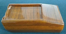 Console Cassette Rangement Boite Bras Insert Centre Zebrano Bois Mercedes R107