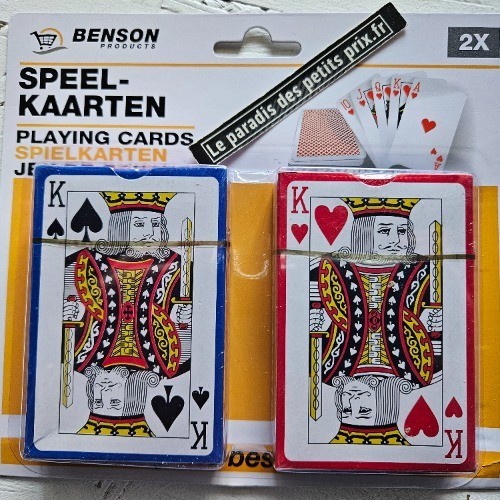 Jeu cartes 2 jeux de - jeu,