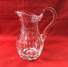 crystal water pitcher / jug SAINT LOUIS model CERDAGNE 22 cm pourer carafe