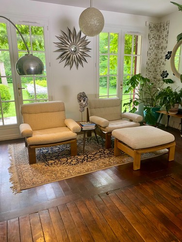 Paire fauteuils ottoman - et,