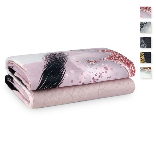 Couverture printanière lit - couverture,