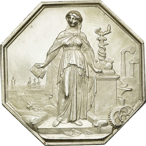 France jeton industry 1859 - france,, jeton,