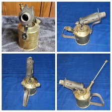 Ancienne lampe à souder Max Sievert type 233, Stockholm, chalumeau