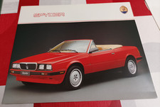 Prospectus Dépliant voiture MASERATI spyder