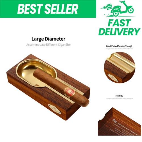 Cendrier cigares bois - cendrier,
