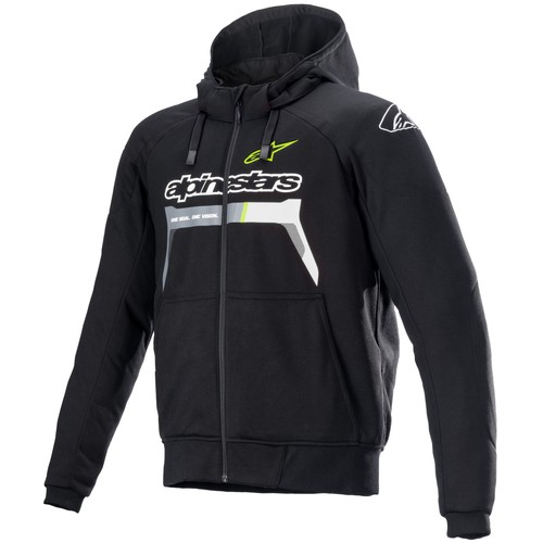Veste moto capuche - de, à