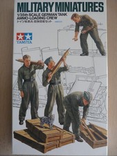 Maquette Figurines 1/35 TAMIYA Ref 35188 German Tank Ammo-Loading Crew