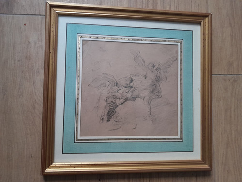 Dessin ancien 19ème - ancien, étude