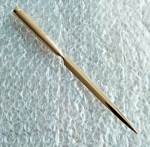 Coupe papier doré - coupe‑papier,