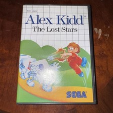 Alex Kidd The Lost Stars Sega Master System Complete