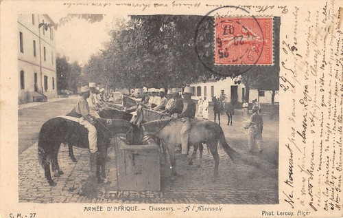 Cpa algerie armee d - cpa, d'afrique