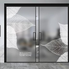 Floral Givré Film Fenêtre