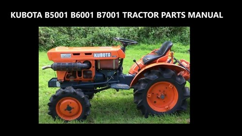 Kubota b5001 b6001 - b6001, b7001