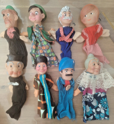 Lot marionnettes à - lot, de