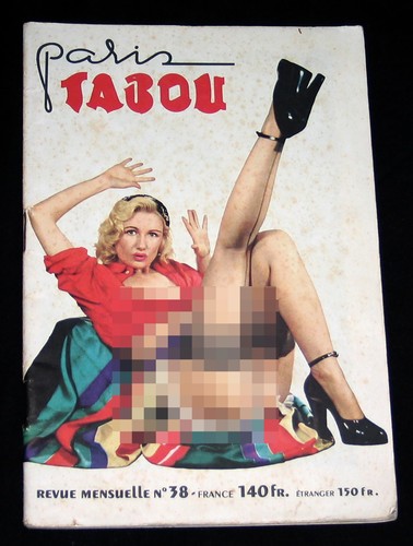 Paris tabou 1952 pin up - tabou, pin-up