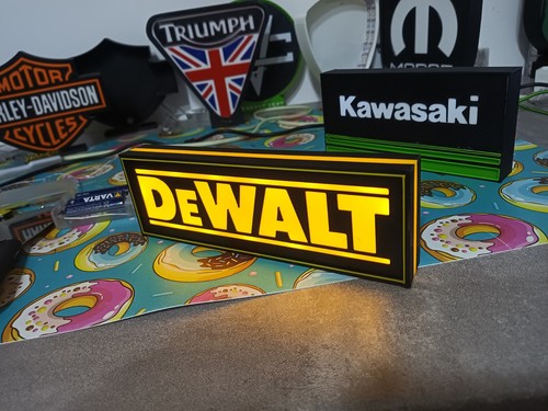 Logo lumineux dewalt - lumineux,