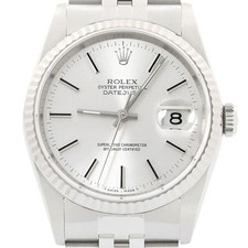 Rolex Datejust 18K Or Blanc Et