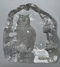 Cristal Chouette/Hibou Suède