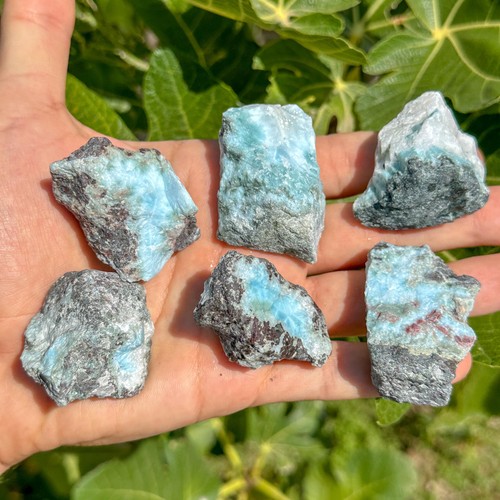 Pierre larimar naturelle brute - naturelle,
