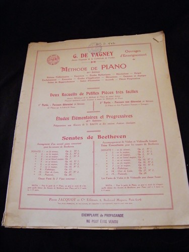 Partition méthode piano g - méthode,