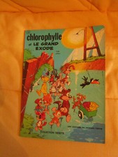 Chlorophylle et le grand exode N°24  Vedette Lombard Octobre 1973 Greg et  Dupa