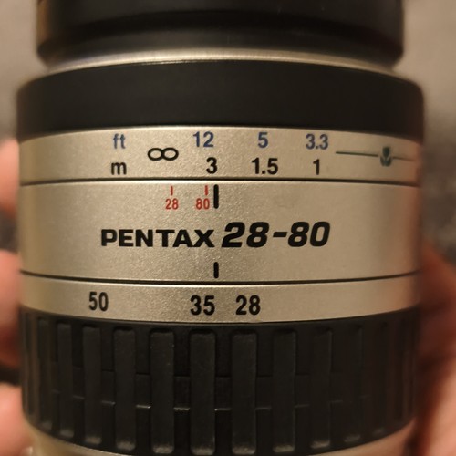 Pentax objectif zoom 80mm - zoom, 28-80mm