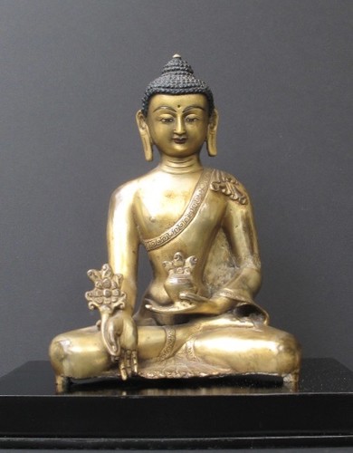 Bouddha médecine bronze - bouddha, en