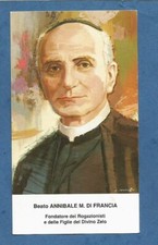 IMAGE PIEUSE RELIC Saint Hannibal Marie Of France Filles du Divin Zèle