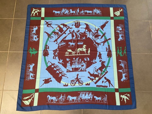 Foulard scarf chale - , hermès
