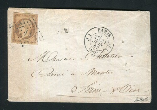Superbe lettre paris - superbe,