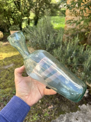 Urinoir verre soufflé xviii - soufflé,