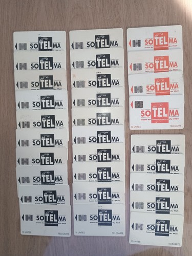 Lot cartes téléphoniques - lot,