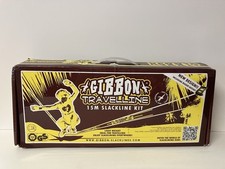 Gibbon Travelline 15M Slackline Kit Tightrope Lightweight NEW OPEN BOX