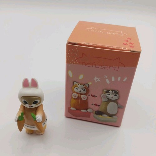 Figurine mofusand lapin blanc - figurine,