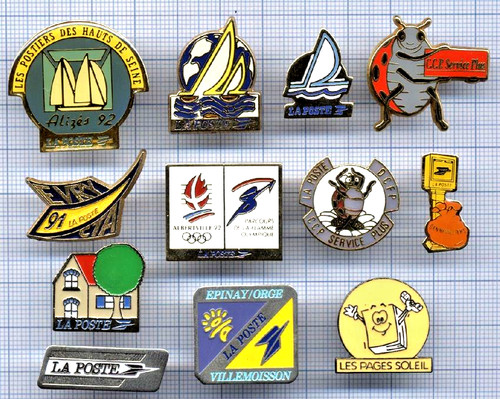Lot pin poste jo 92 - la,