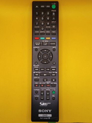 Télécommande sony rmt - télécommande, rmt-d258p