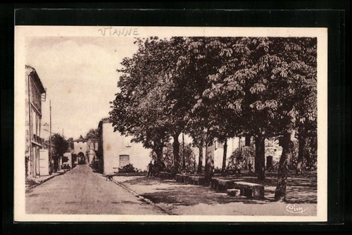 Cpa vianne place des - cpa,