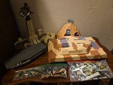 VTG Galoob Micro Machines Playsets W/tons Of Accessories Tanks Planes Trucks Jet