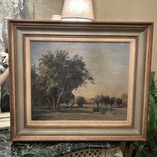 Huile Sur Toile Ancienne